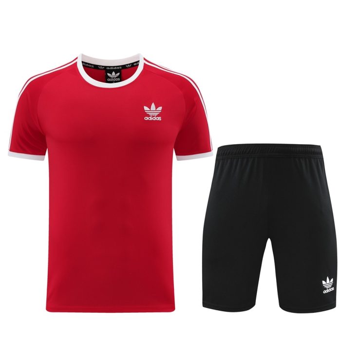 Ensemble Adidas Old - Rouge/Blanc
