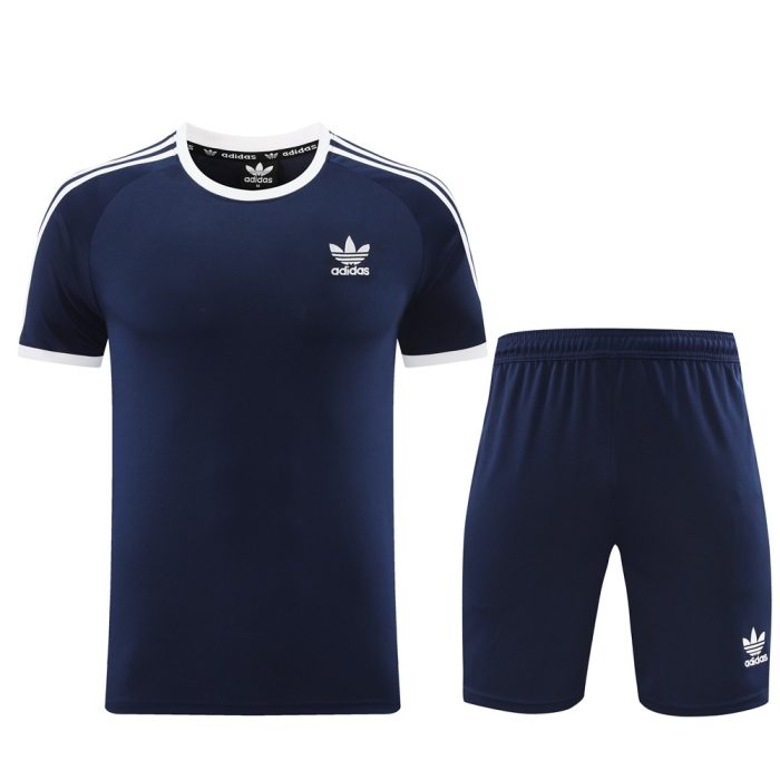 Ensemble Adidas Old - Bleu/Blanc
