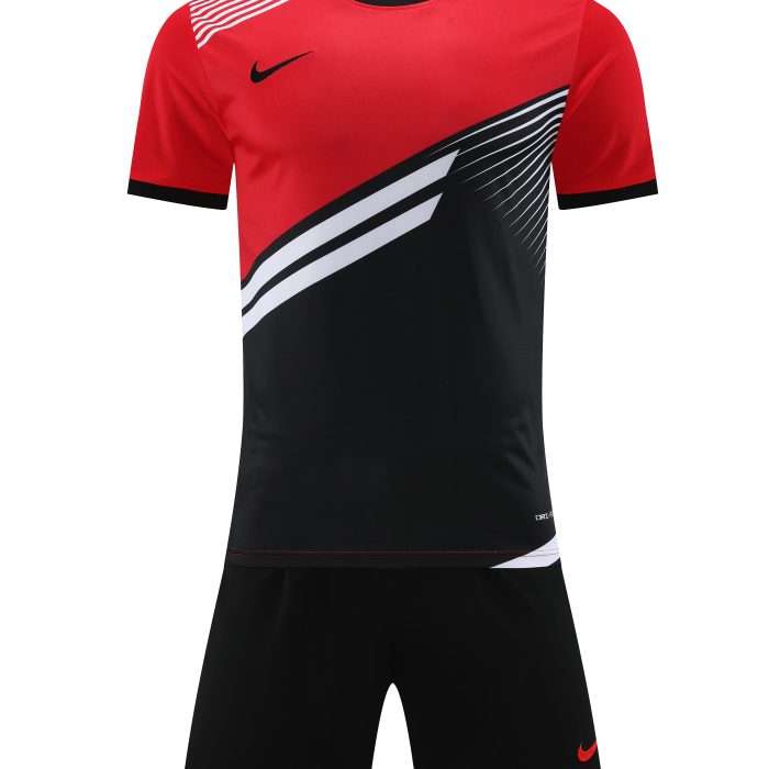 Tenue Sport Nike - Noir/Rouge