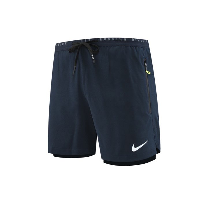 Short De Compression 2 en 1 Nike - Bleu