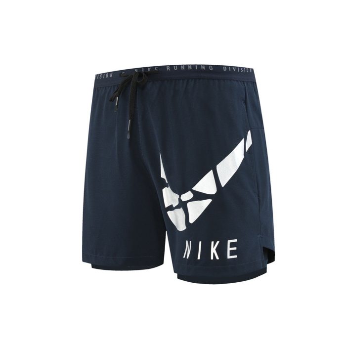 Short De Compression 2 en 1 Nike - Bleu
