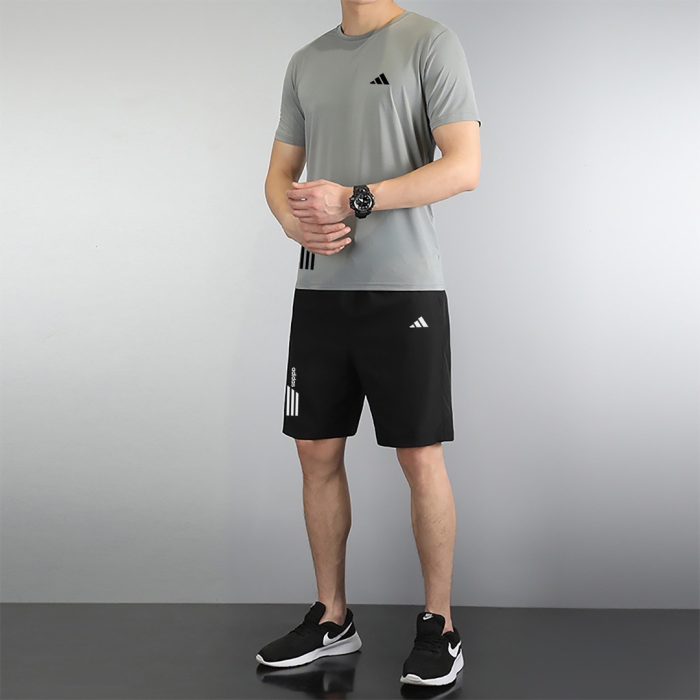 Ensemble Adidas – Gris/Noir