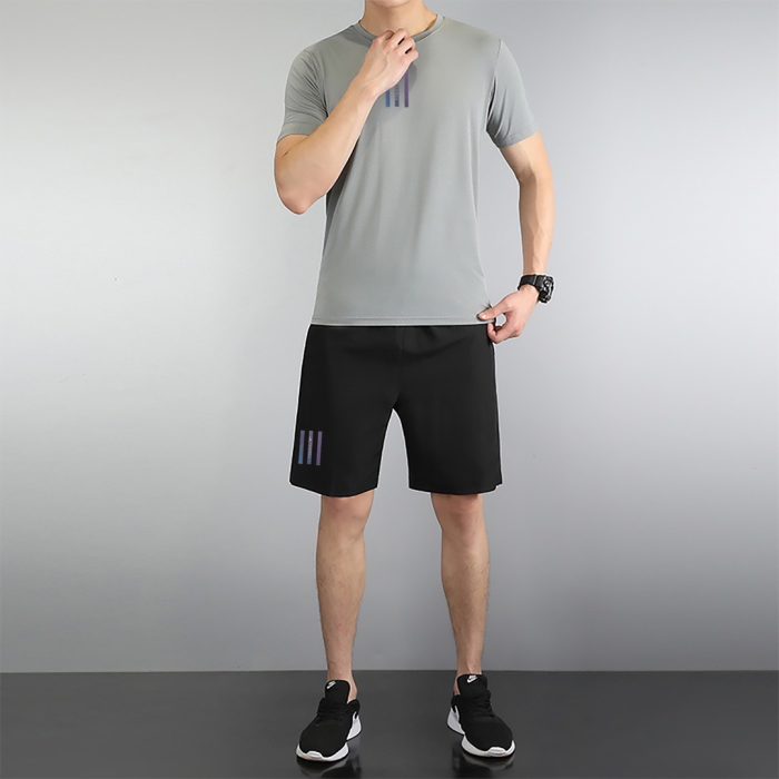 Ensemble Adidas – Gris/Noir