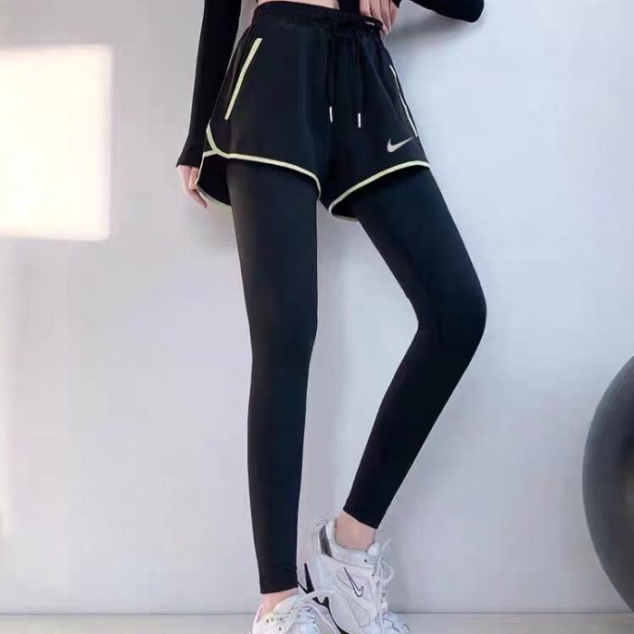 Short Legging 2en1 Nike - Noir