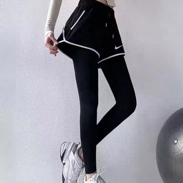Short Legging 2en1 Nike - Noir