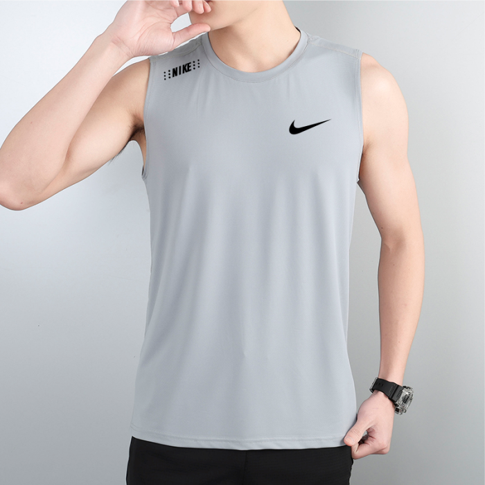 T-Shirt Nike Sans Manche - Blanc
