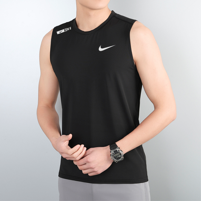 T-Shirt Nike Sans Manche - Noir