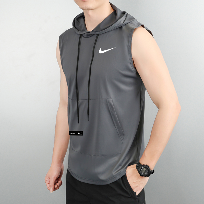 Capuche Nike Sans Manche - Gris