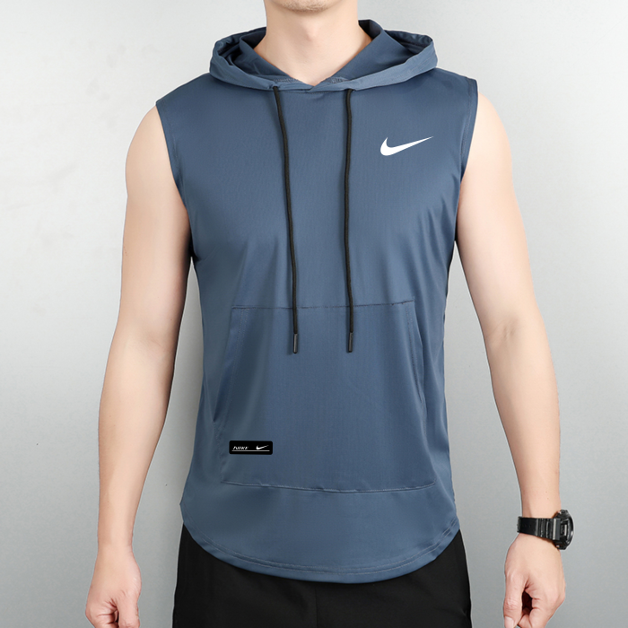 Capuche Nike Sans Manche - Bleu