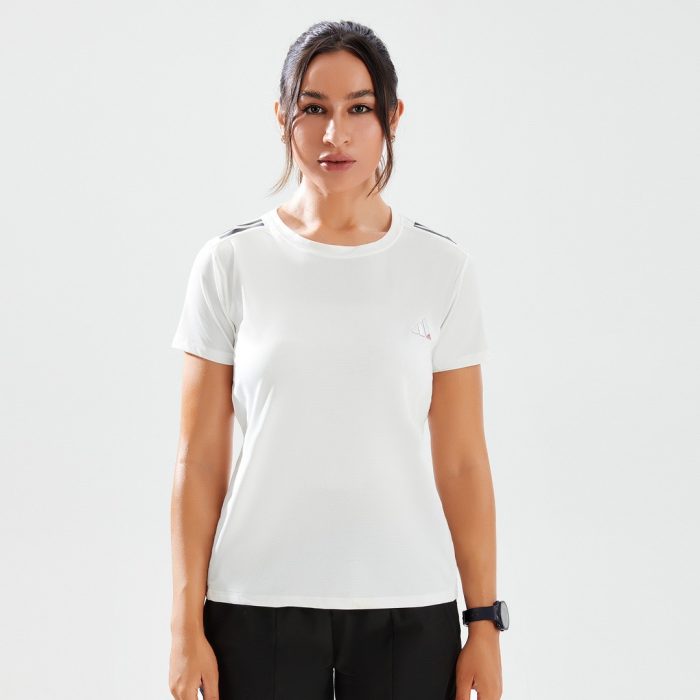 T-Shirt Femme Adidas - Blanc