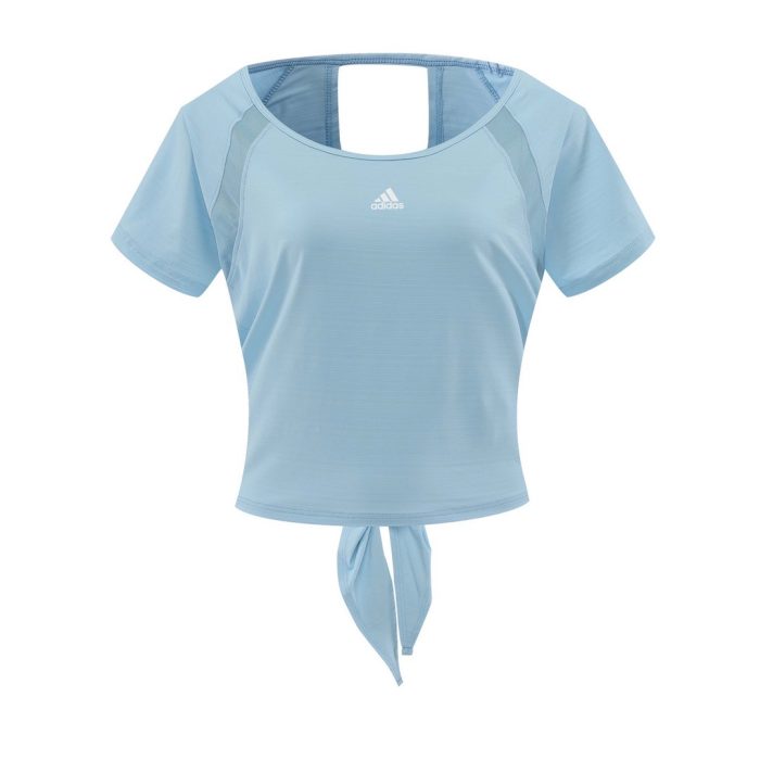 Crop-Top Femme Adidas - Bleu