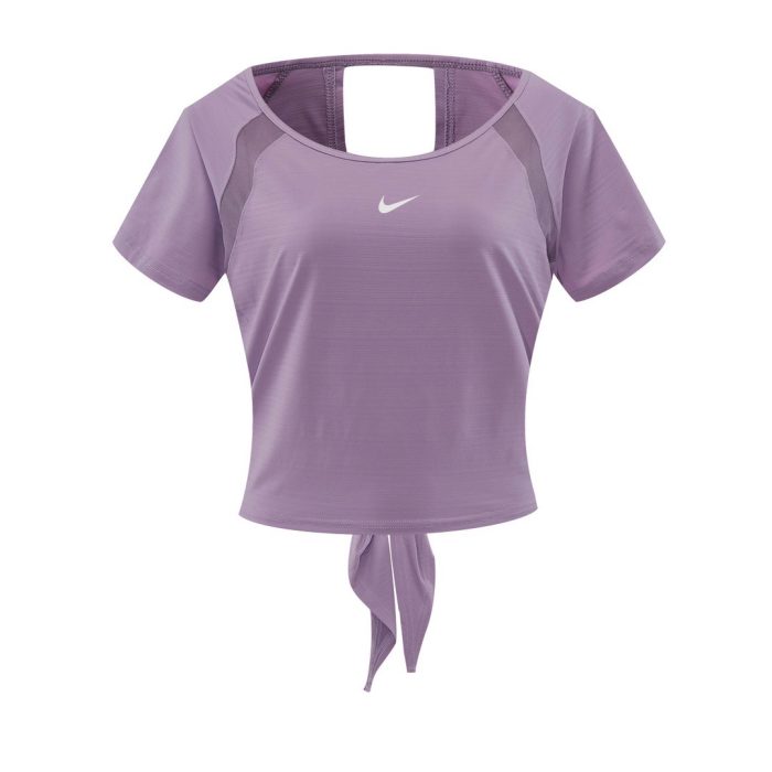 Crop-Top Femme Nike - Violet