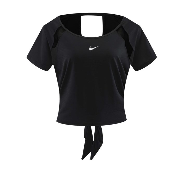 Crop-Top Femme Nike - Noir