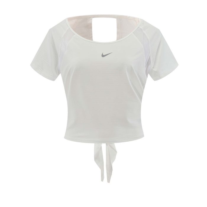 Crop-Top Femme Nike - Blanc