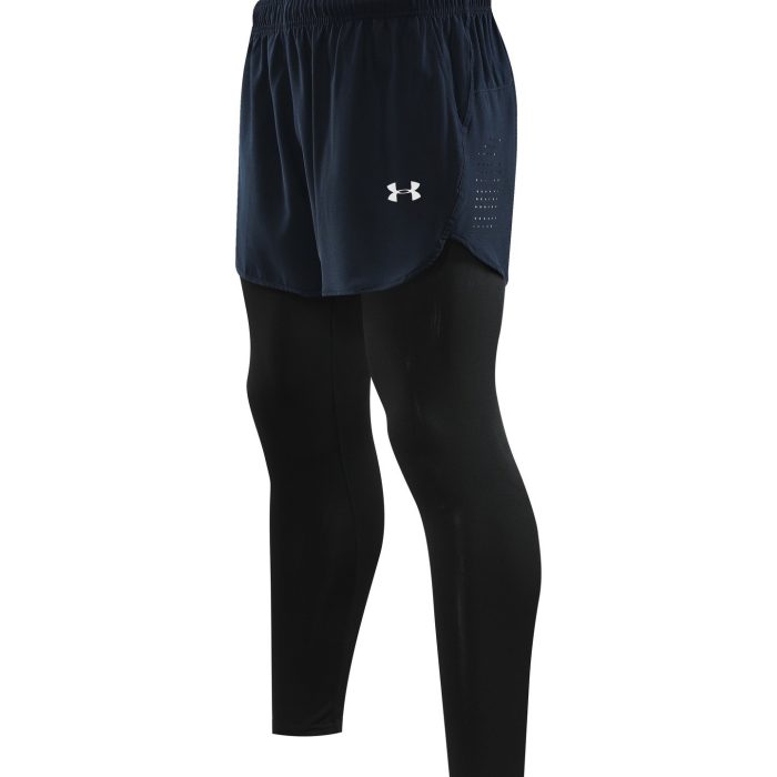 Short de Compression 2en1 Longues Under Armour - Bleu