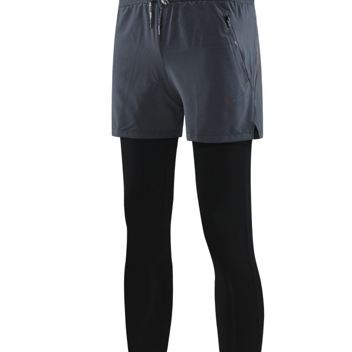 Short de Compression 2en1 Longues Nike - Gris/Magic