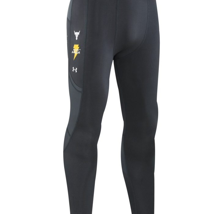 Cuissard Compression Longues Under Armour - Gris/Jaune