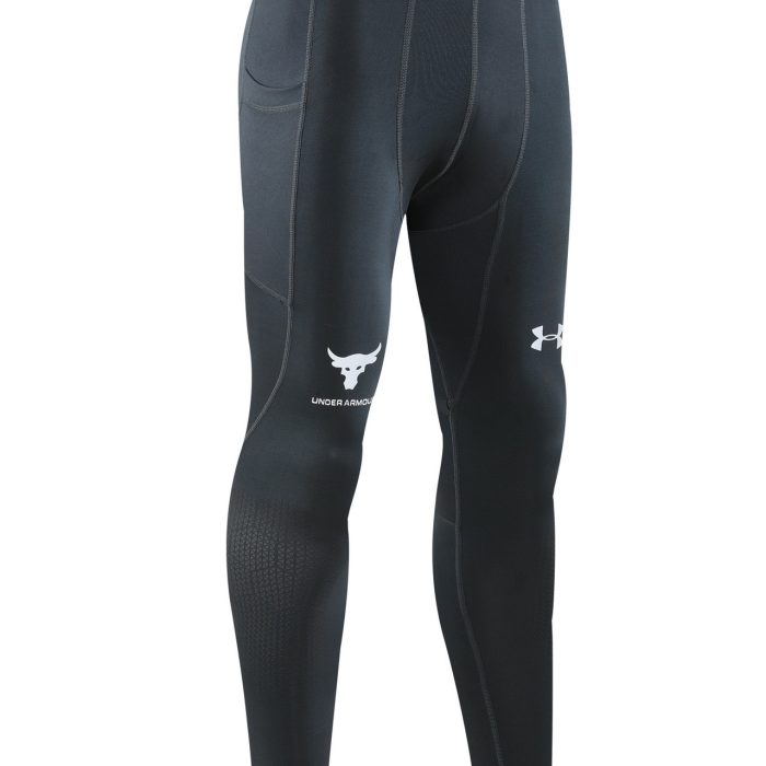 Cuissard Compression Longues Under Armour - Bleu/Blanc