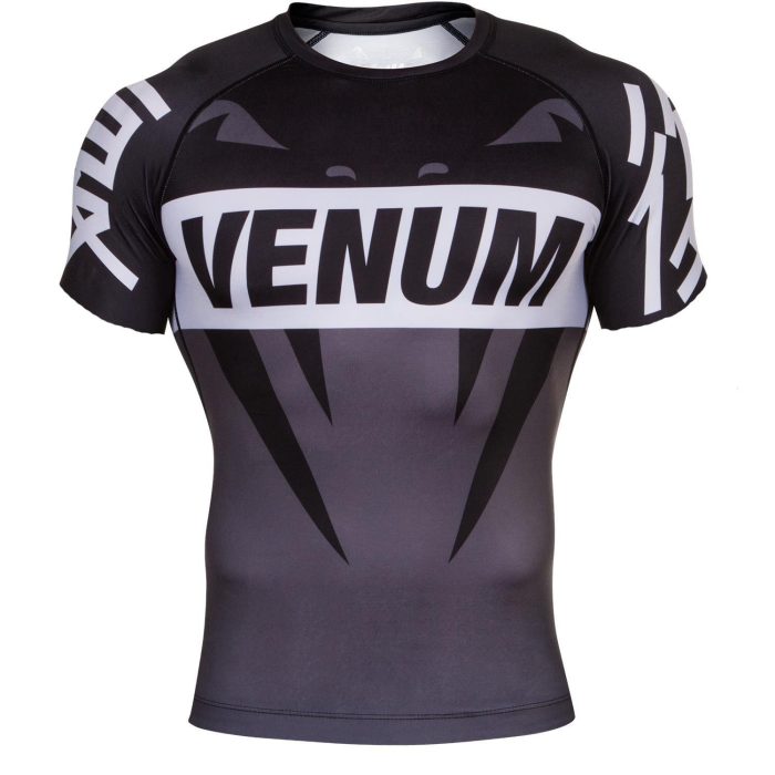 T-Shirt KickBoxing Venum - Gris/Blanc