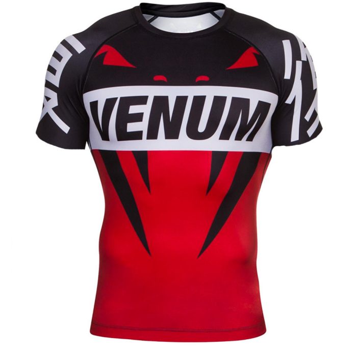 T-Shirt KickBoxing Venum - Noir/Rouge