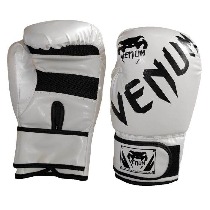 Gant de Box Venum - Blanc/Noir