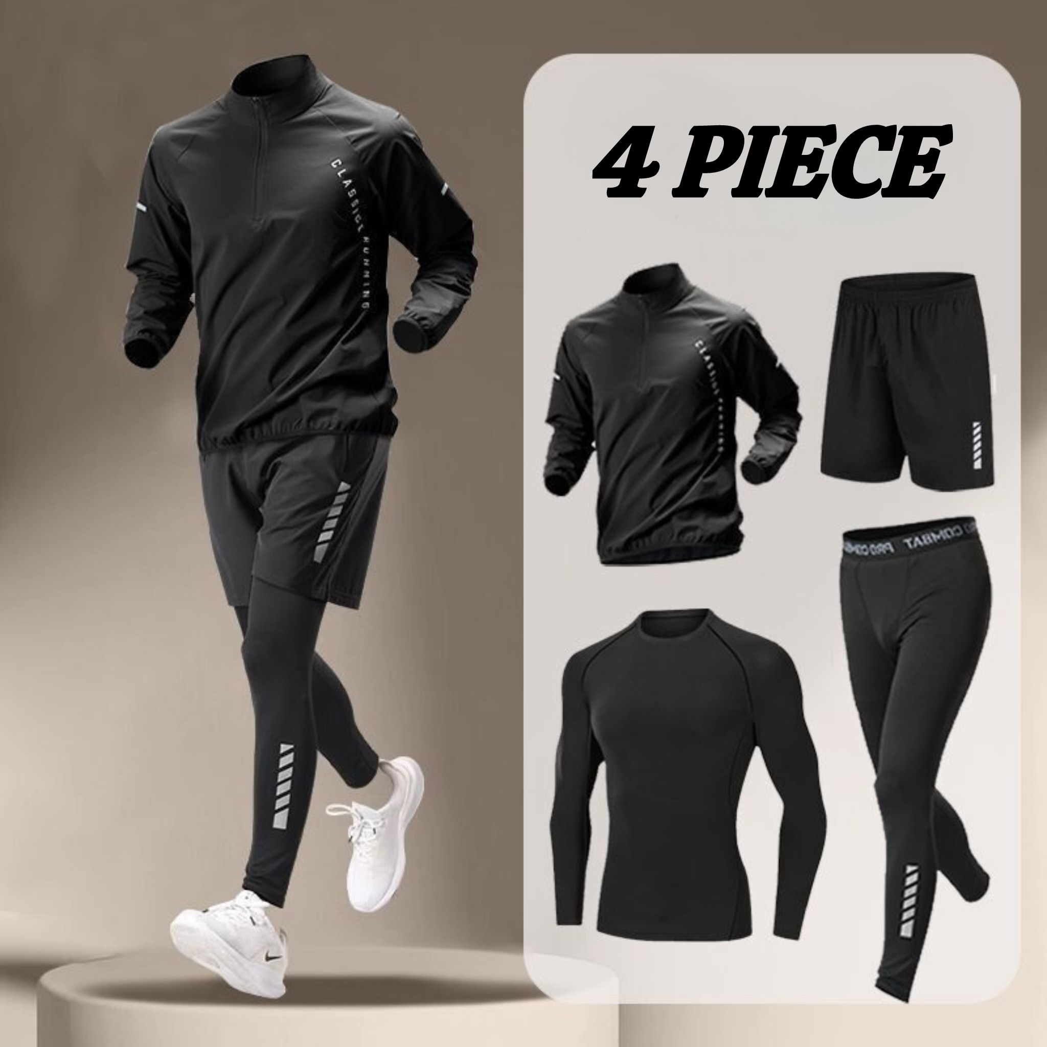 Pack Set Combo 4 Piece – Noir