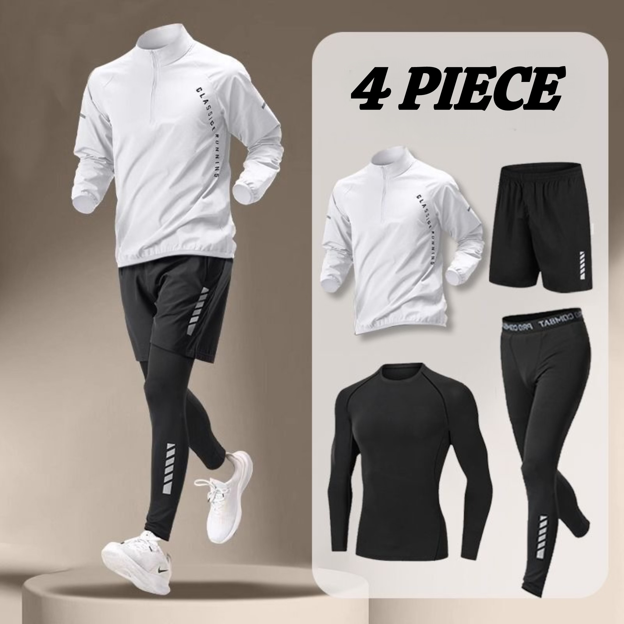 Pack Set Combo 4 Piece – Blanc